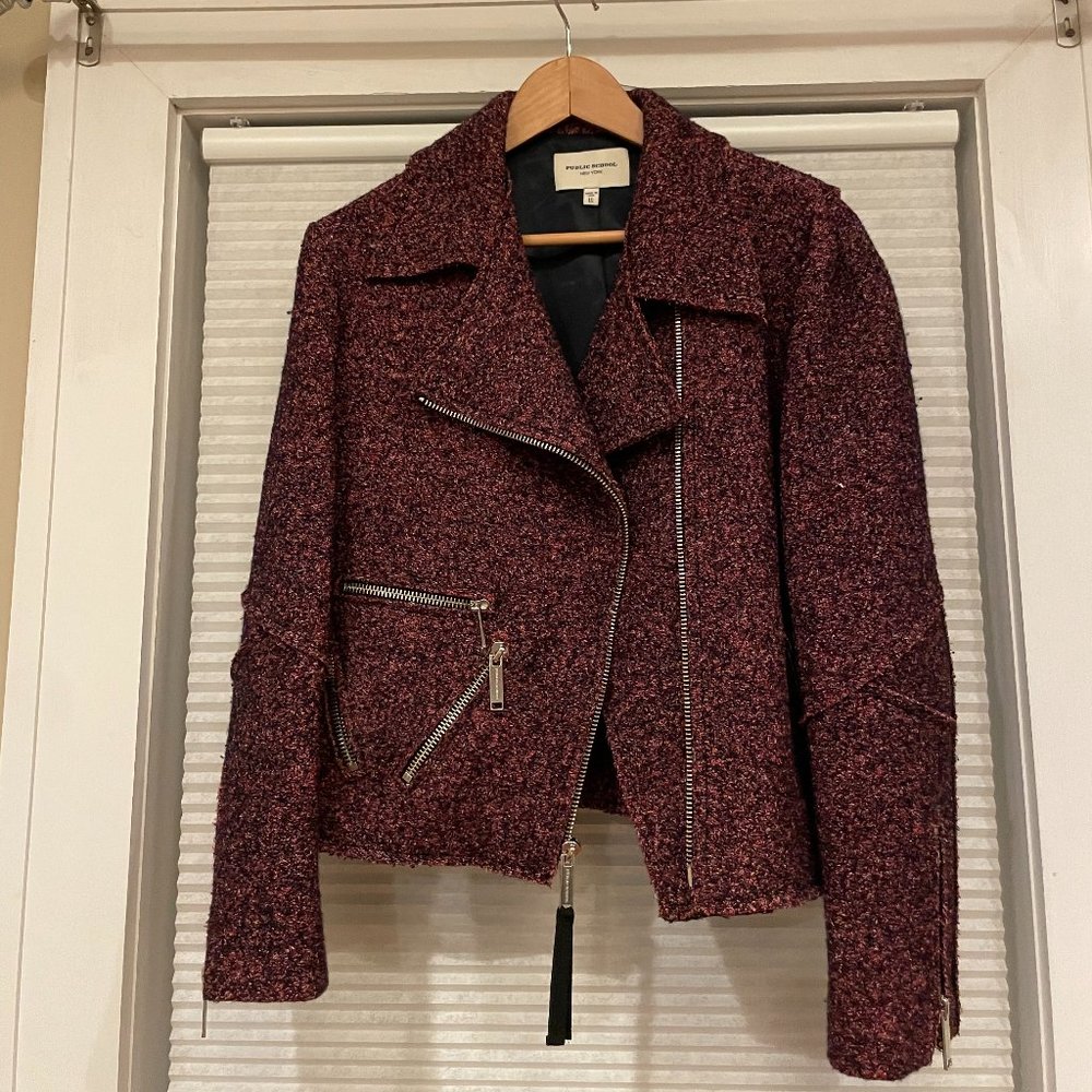 Stylish Biker Jacket Public School New York